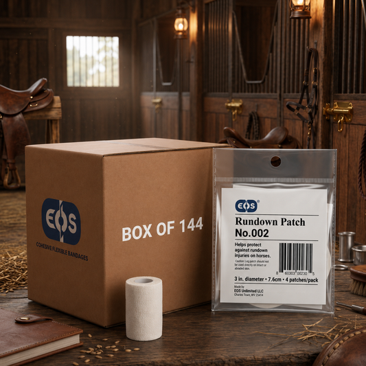 EOS® Bundle Kit — 144 Bandages Select Color + 36 Rundown Patch Packs Bundle & Save